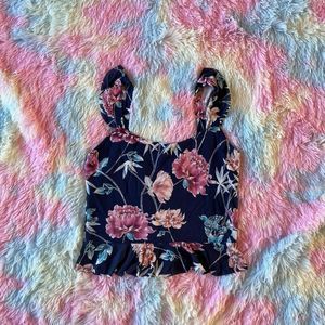 AEROPOSTALE Floral Crop Top NWT